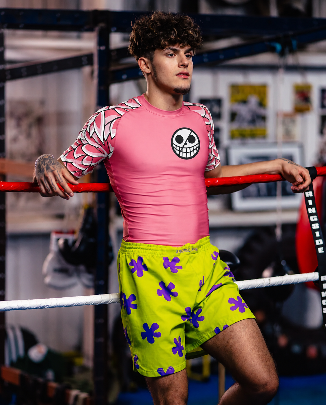 Doflamingo Sleeve Compression Rash Guard