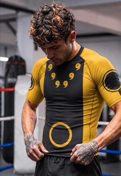Sage Mode Compression Rash Guard