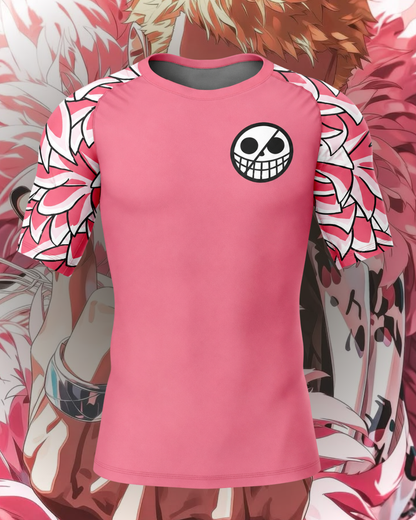 Doflamingo Sleeve Compression Rash Guard