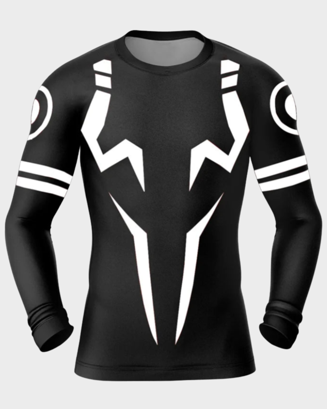 Sukuna Jujutsu Kaisen Sleeve Compression Rash Guard