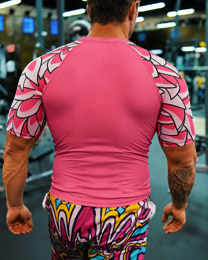 Doflamingo Sleeve Compression Rash Guard